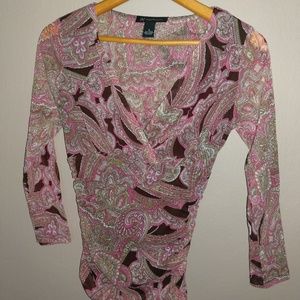 INC International Concepts Side Ruched Top